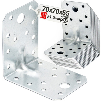 Kątownik z przetłoczeniem KPS4 70x70x55x1,5 (20 szt.)