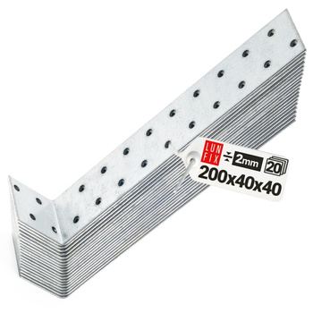Kątownik kotwowy 200x40x40x2,0 20szt.