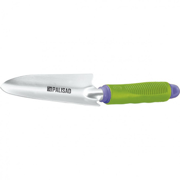 Łopatka ogrodowa wąska z gumuwym chwytem