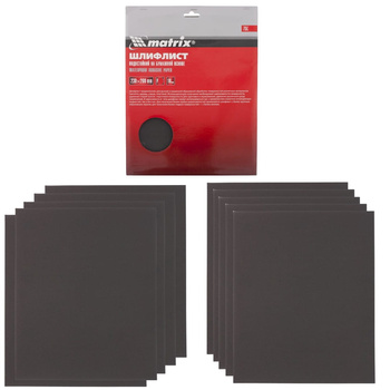 Papier ścierny arkusz P180 230x280 wodoodporny 10szt.