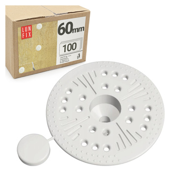 Talerzyk dociskowy styropianu wełny 60mm 100szt.