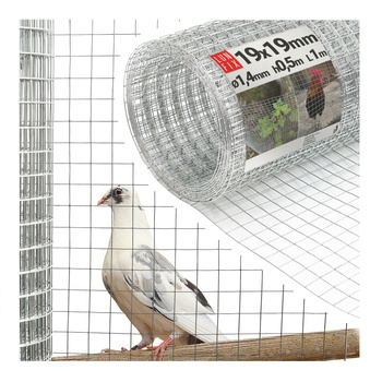 Siatka hodowlana 50cm 19x19 fi 1,4mm zgrzewana ocynkowana 1mb