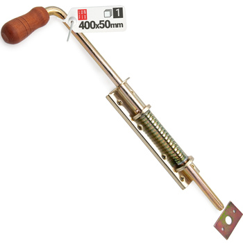 Zasuwa ryglowa 400x50 mm ze sprężyną ZSRD400