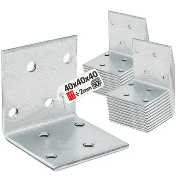 Kątownik szeroki 40x40x40x2,0 KS2 50szt.
