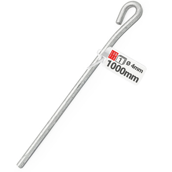 Pręt drut mocujący z oczkiem L 100cm płyta GK 1szt.