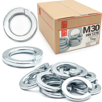 Podkładka sprężysta M30 ocynkowana DIN127 1kg