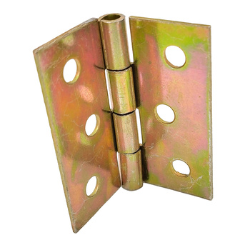 Zawias budowlany 40x40x1mm prosty ocynkowany 1szt.