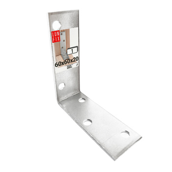 Kątownik wąski 60x60x20x2,0 KW5 1szt.
