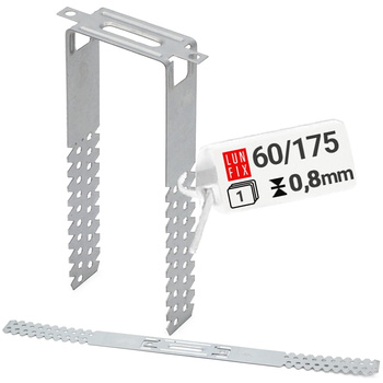 Wieszak płaski ES 60/175 profil CD60 płyta GK 1szt.