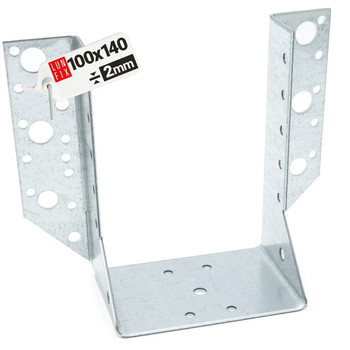 Wieszak belki 100x140 mm wspornik łacznik WB100