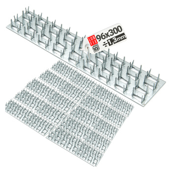 Płytka kolczasta 96x300 płyta PK4 10szt.