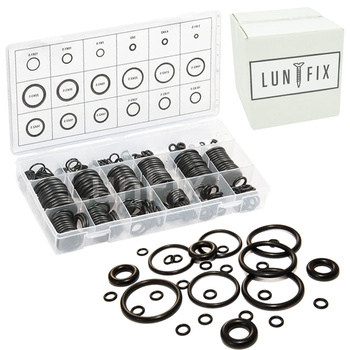 Gumowe uszczelki hydrauliczne oringi zestaw D3-22 mm 279 szt.