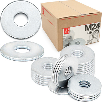 Podkładka okrągła M24 powiększona DIN9021 1kg