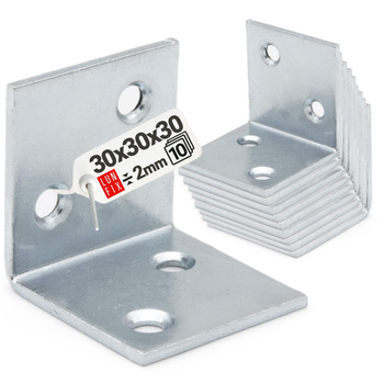 Kątownik szeroki 30x30x30x2,0 KS1 10szt.