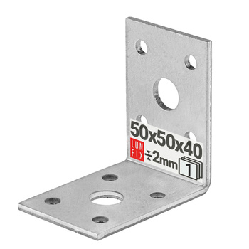 Kątownik montażowy 50x50x40mm ciesielski 1szt.