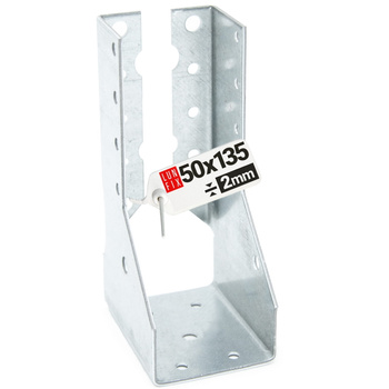 Wieszak belki 50x135x2 mm dzielony łącznik