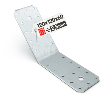 Kątownik rozwarty 135 stopni KLR6 120x120x60x2,5