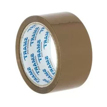 Taśma pakowa kauczukowa brąz Smart 48mm/60y