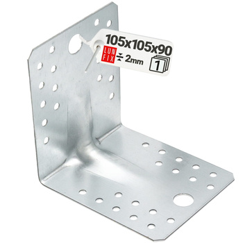 Kątownik z przetłoczeniem KPL2 105x105x90x2,0 1szt.